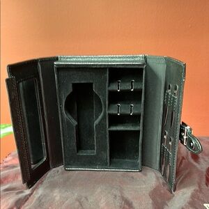 Black Jewelry Organizer for Men